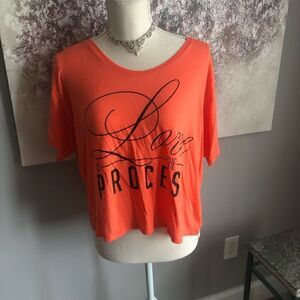 Flag nor sale crop top T-shirt limited rare retro sleeve shirt sold out